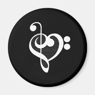 Imán Corazón de Música - Me encanta la música
