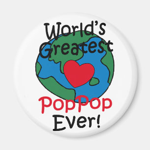 Imán Corazón de PopPop más grande del mundo