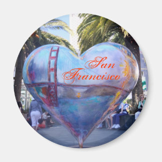 Imán Corazón de San Francisco