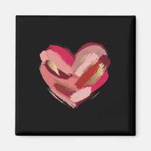 Imán Corazón de San Valentín Pincelada