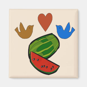 Imán Corazón de WaterMelon