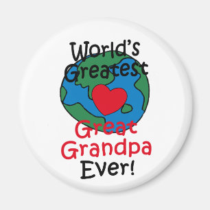 Imán Corazón del bisabuelo más grande del mundo
