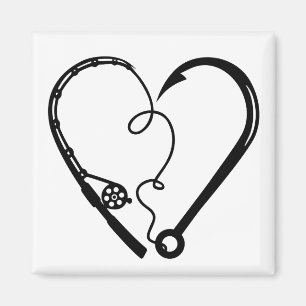 IMÁN CORAZÓN DEL CORAZÓN DE LA CARRETERA PESQUERA