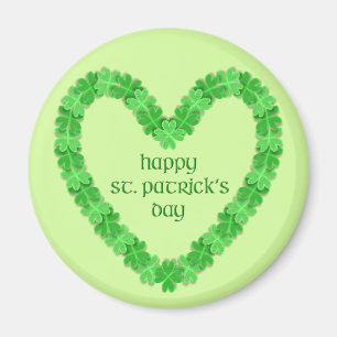 Imán Corazón del Día de San Patricio