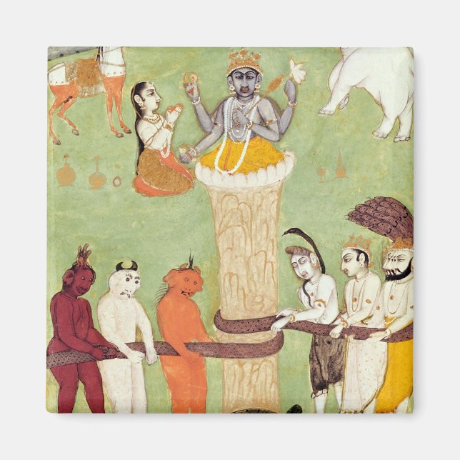 Imán Corazón del mar de la Leche, siglos XV-XVII (Frente)