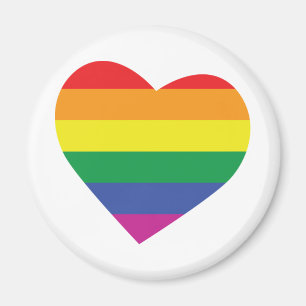 Imán Corazón del Orgullo Gay