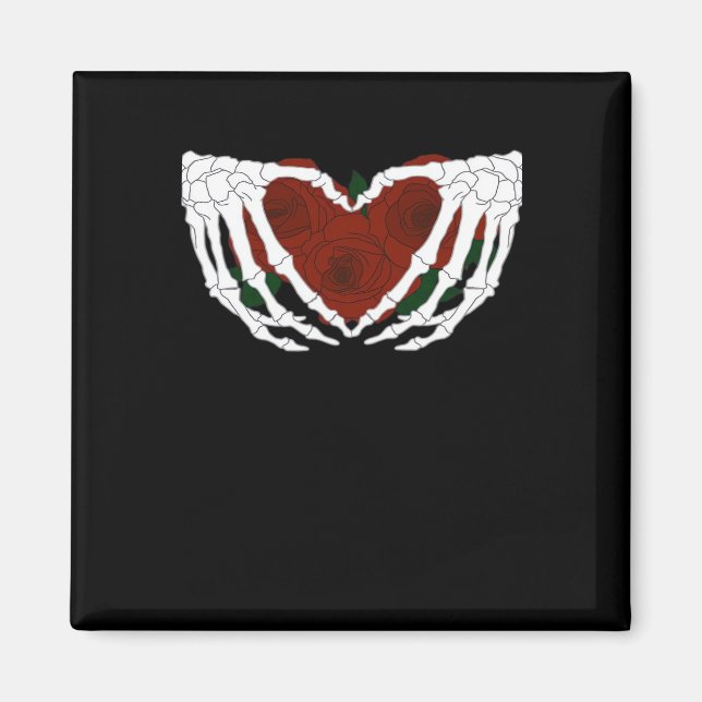Imán Corazón esquelético (Frente)