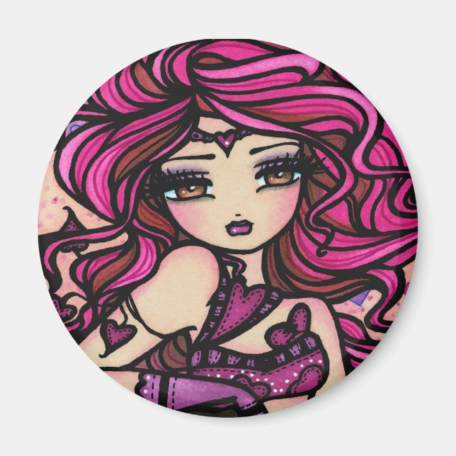 Imán "Corazón Frágil" Fairy Magnet (Frente)