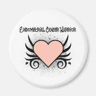 Imán Corazón guerrero del cáncer endometrial