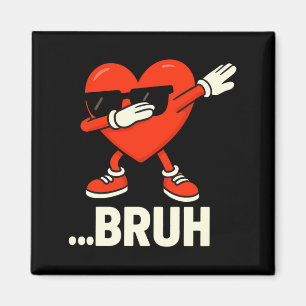 Imán Corazón haciendo dab Sungles ...bruh Meme divertid