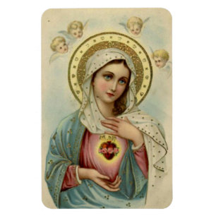 Imán Corazón inmaculado de Maria Refrigerator/CAR