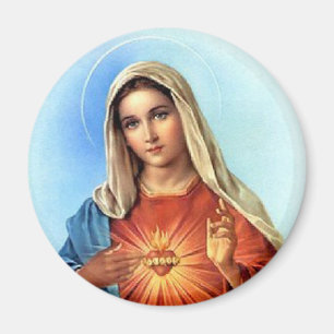 Imán Corazón inmaculado Maria