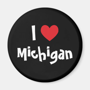 Imán Corazón Michigan
