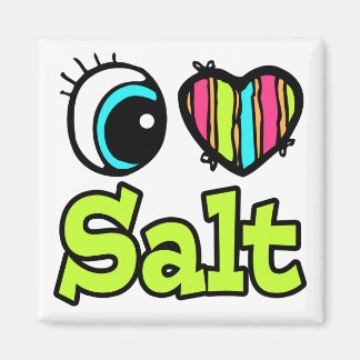 Imán Corazón Ojo Brillante Me Encanta La Sal