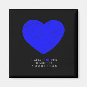Imán Corazón para la toma de conciencia sobre la diabet