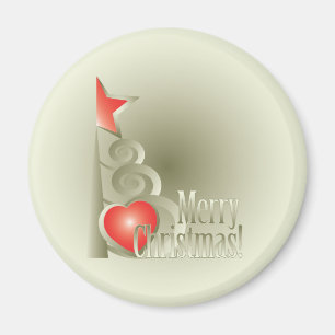 Imán Corazón para Navidades