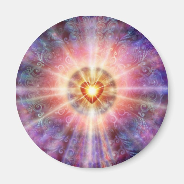 Imán Corazón radiante (Frente)