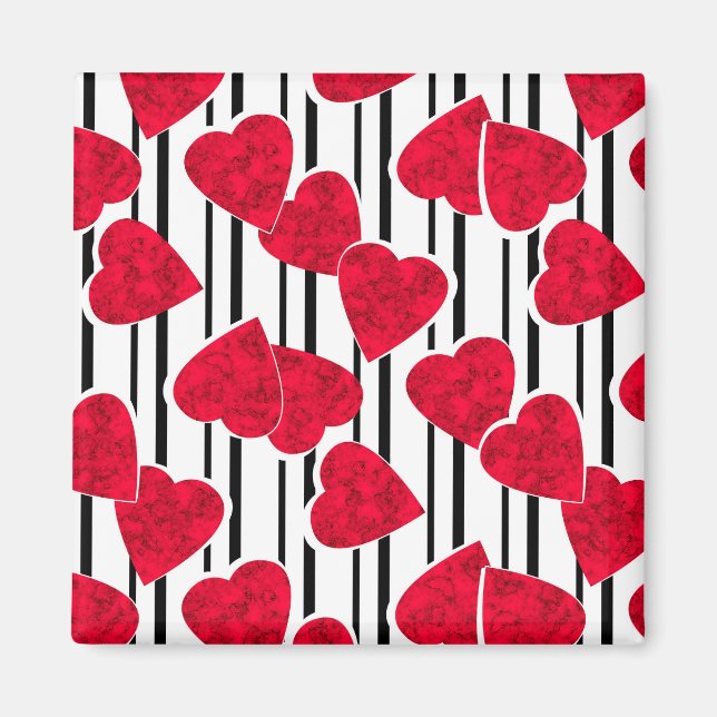 Imán Corazón rojo (Frente)