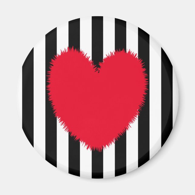 Imán Corazón rojo (Frente)