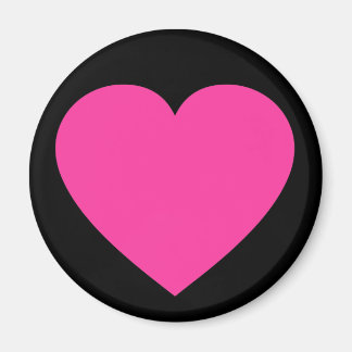 Imán Corazón rosa claro