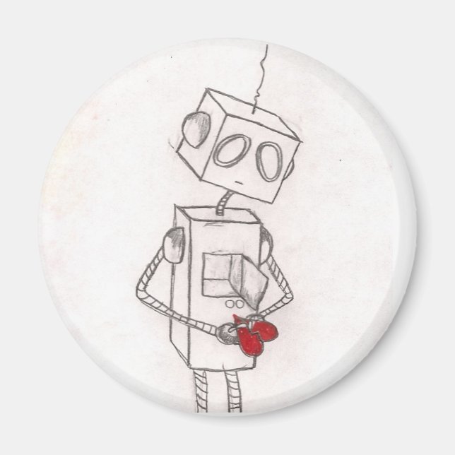 Imán "Corazón roto" (Frente)