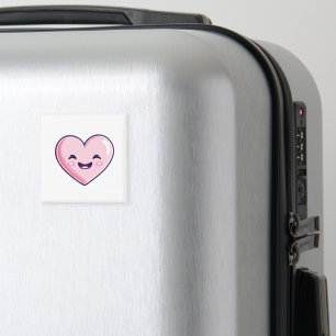 Imán corazón sonriente rosa Accesorios de cocina > Rede