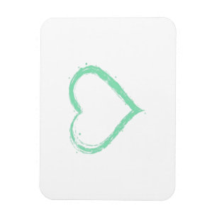 Imán Corazón Verde Esencial
