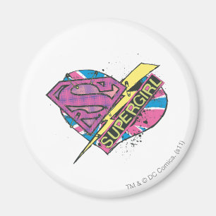 Imán Corazón y perno de Supergirl