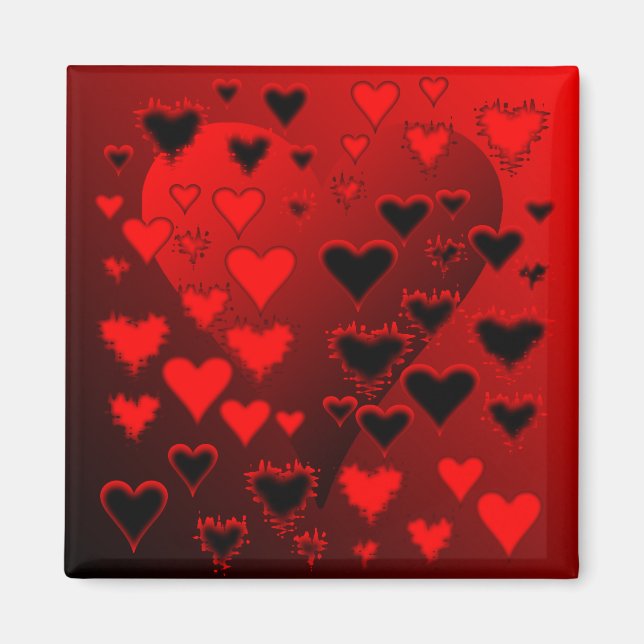 Imán Corazones (Frente)