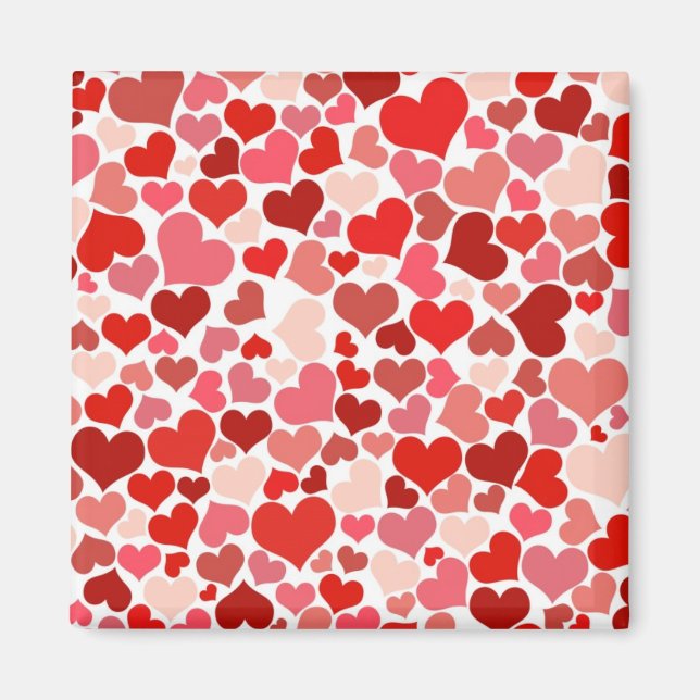 Imán Corazones (Frente)