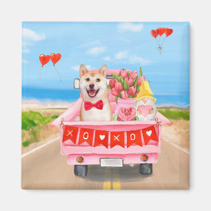 Imán Corazones de camionetas de El día de San Valentín