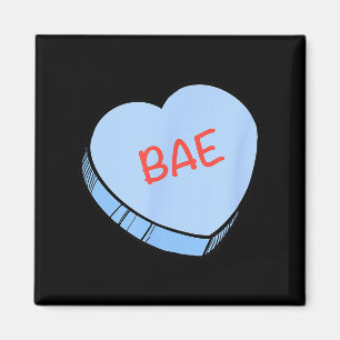 Imán Corazones de Conversación de San Valentín “bae”