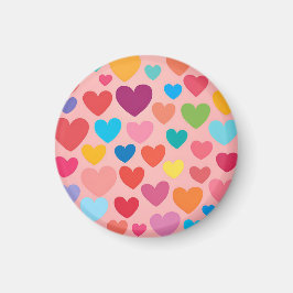 Imán Corazones el día de San Valentín