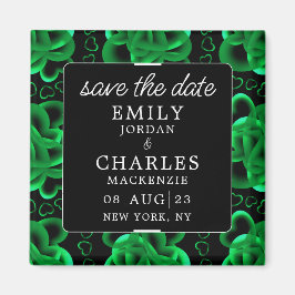 Imán Corazones en abundancia Elegante Boda