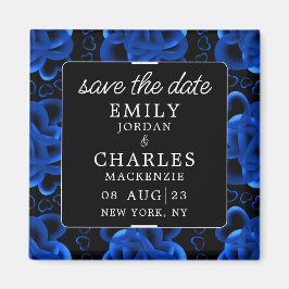 Imán Corazones en abundancia Elegante Boda