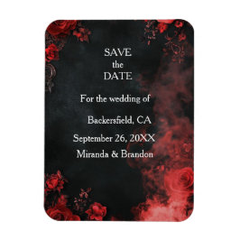 Imán Corazones en la mesa de bodas de la playa de desti