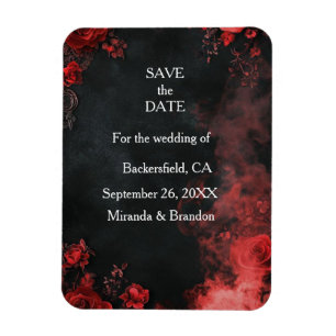 Imán Corazones en la mesa de bodas de la playa de desti