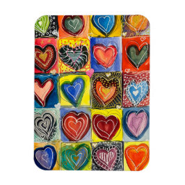 Imán ¡Corazones Galore!