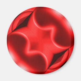 Imán Corazones Rojos Dobles