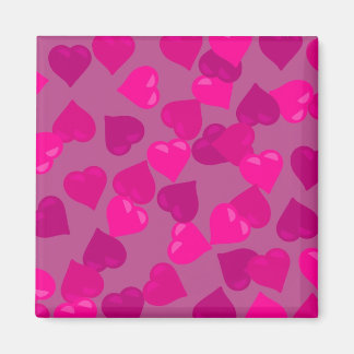 Imán Corazones rosados