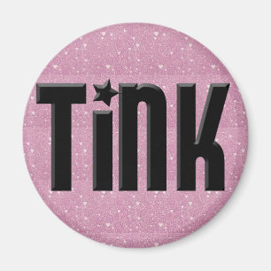 Imán - corazones rosados