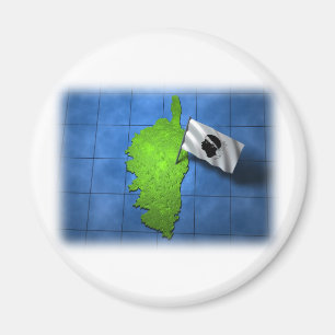 Imán Córcega con su propia bandera