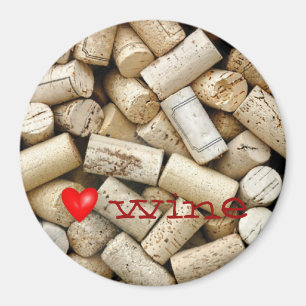 Imán Corchos del vino del amor