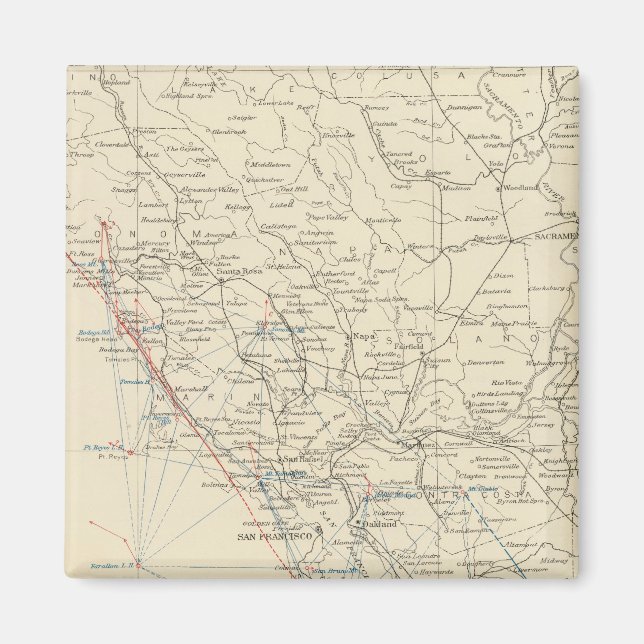 Imán Cordillera de California (Frente)