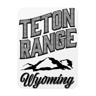 Imán Cordillera Teton, Wyoming