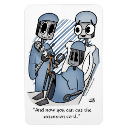 Imán Cordón de extensión blanco