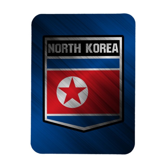 Imán Corea del Norte (Vertical)