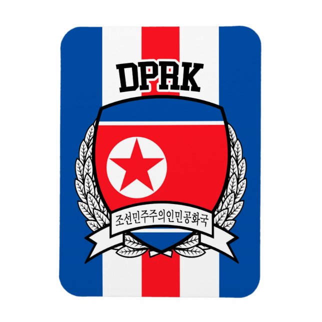 Imán Corea del Norte (Vertical)