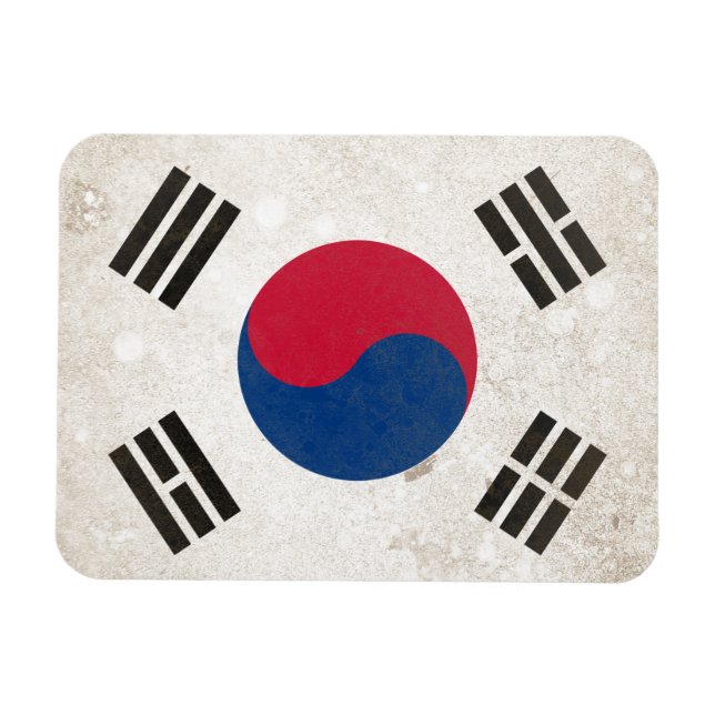 Imán Corea del Sur (Horizontal)