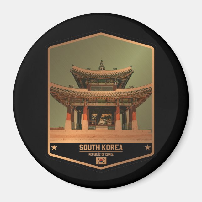 Imán Corea del Sur (Frente)